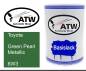 Preview: Toyota, Green Pearl Metallic, 6W3: 500ml Lackdose, von ATW Autoteile West.